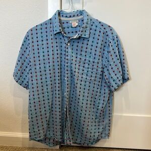 Carbon2cobalt men’s Size L shirt sleeve button down